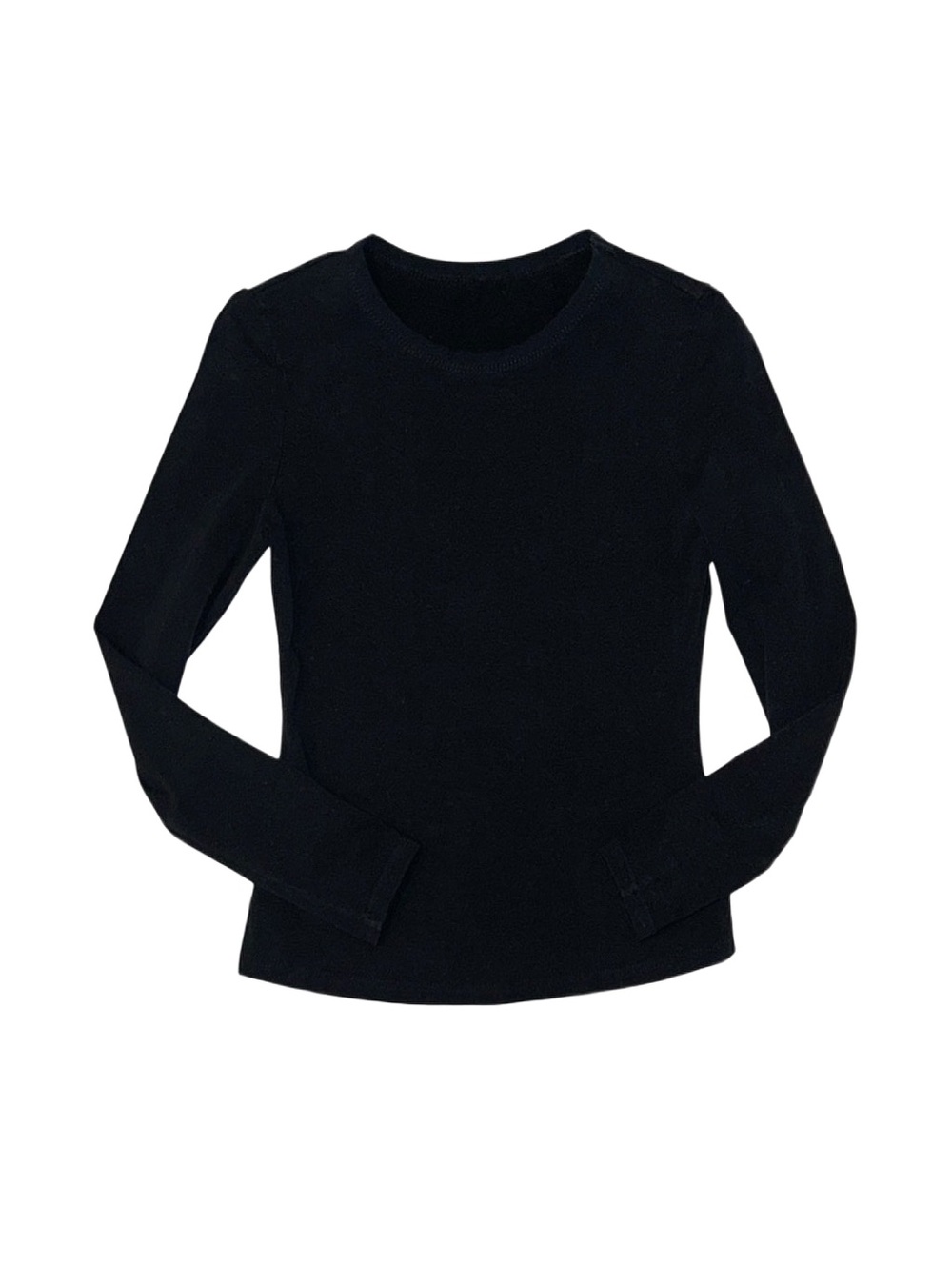 SHEIN Women's Black Long Sleeve Shirt
